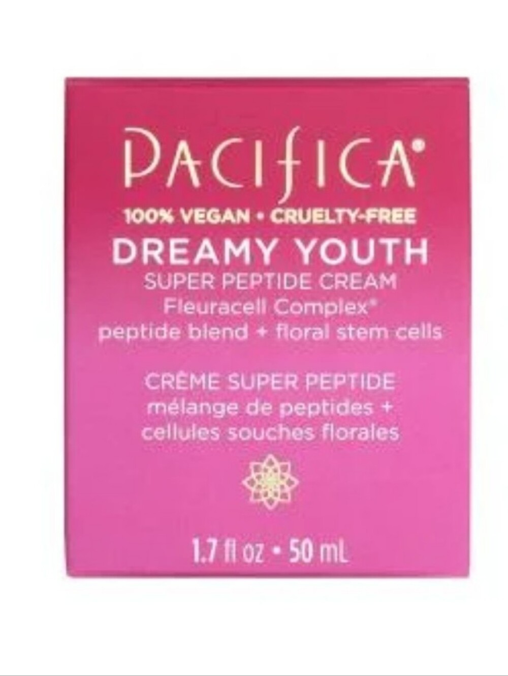 Pacifica Dreamy Youth Super Peptide Cream. NIB. Unisex.